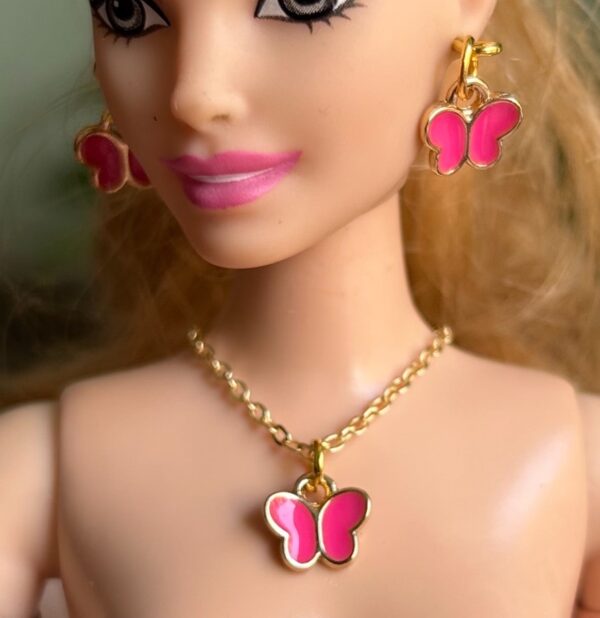 Doll necklace sets set of 10