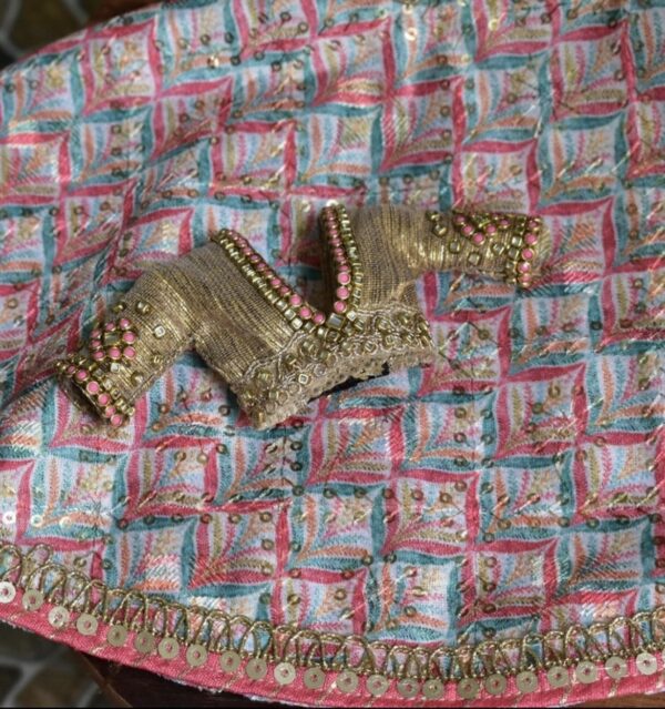 Bridal lehenga for curvy doll