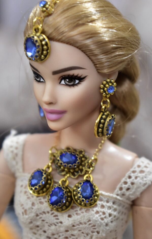 Indian bridal jewellery for doll