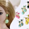 Set of earrings for dolls | set of 7