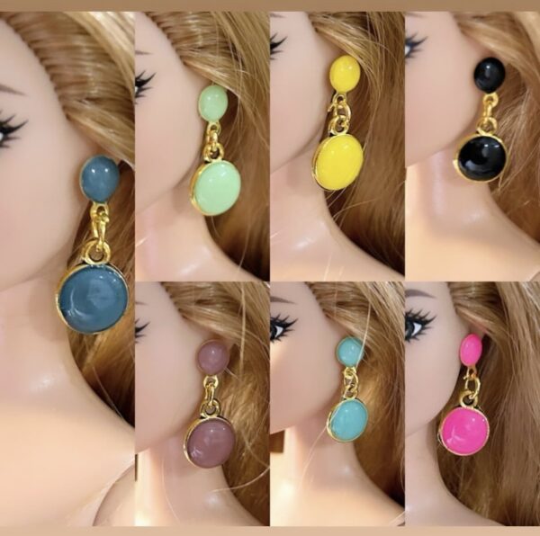 Set of earrings for dolls | set of 7