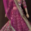 Pink and gold Indian wedding outfit for curvy doll