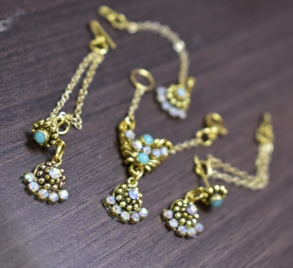Indian bridal jewellery for doll