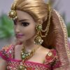Indian bridal jewellery for doll