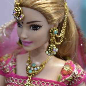 Indian bridal jewellery for doll