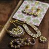 Lilac bridal lehenga for curvy doll