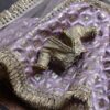 Lilac bridal lehenga for curvy doll
