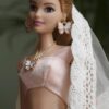 Pink dress for doll