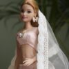Pink dress for doll