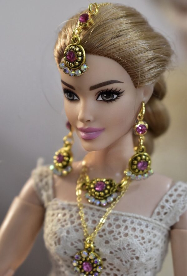 Indian bridal jewellery for doll