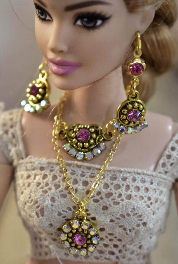 Indian bridal jewellery for doll