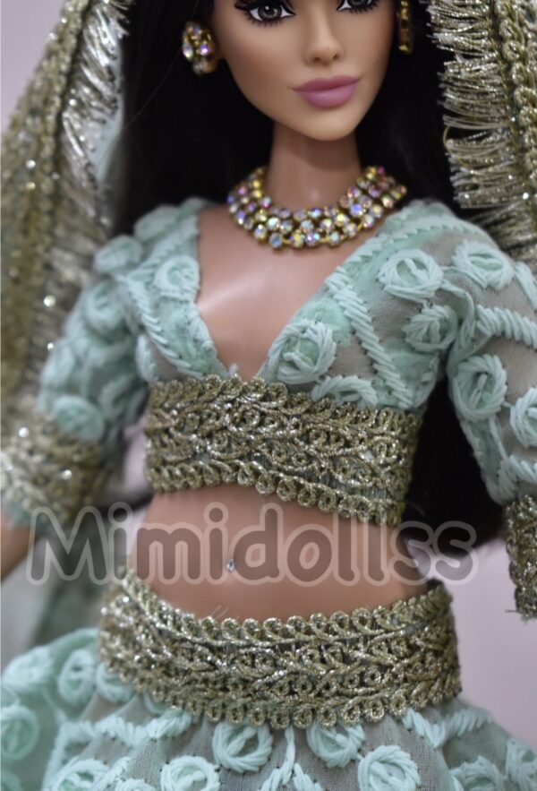Lehenga for curvy doll