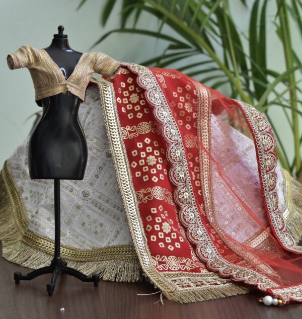 Indian Gujarat bridal outfit for doll