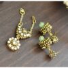 Green wedding lehenga for doll