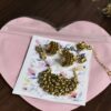White gold Indian wedding lehenga for doll
