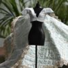 Blue Indian festive lehenga for doll
