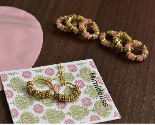 Orange gold festive lehenga for doll