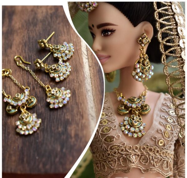 Indian bridal jewellery for dolls
