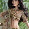 Sparkly Indian wedding bridal outfit for doll