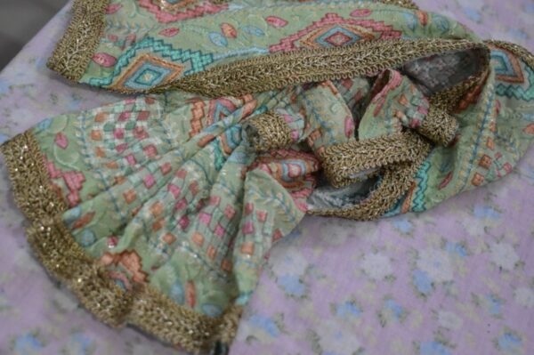 Saree for a curvy doll