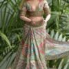 Saree for a curvy doll