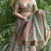 Saree for a curvy doll