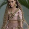 Indian wedding bridal lehenga for curvy doll