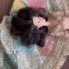 Sparkly Indian wedding bridal outfit for doll