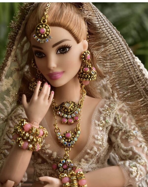 Indian bridal jewellery for dolls