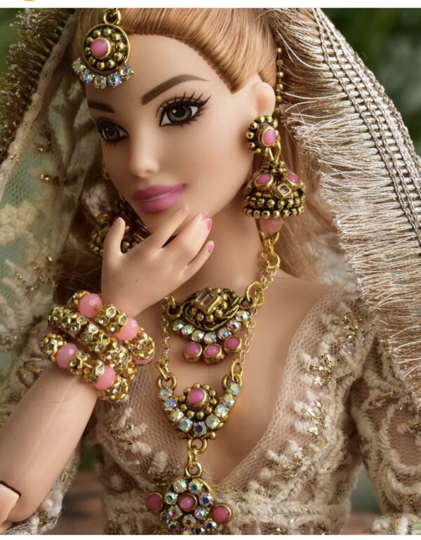 Indian bridal jewellery for dolls