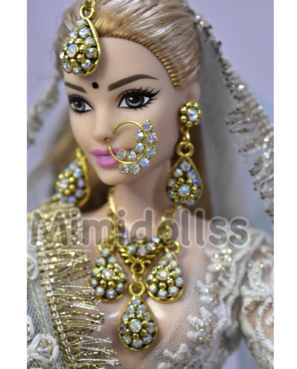 Indian wedding lehenga for curvy doll