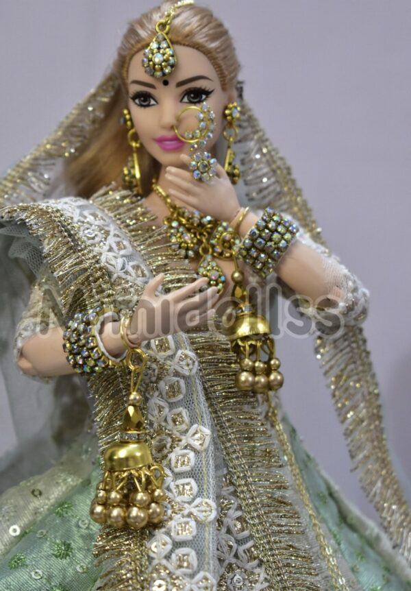 Indian wedding lehenga for curvy doll