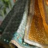 Mint green Indian festive lehenga for curvy doll