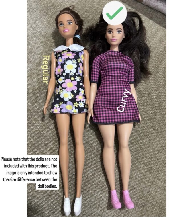 Lehenga for curvy doll