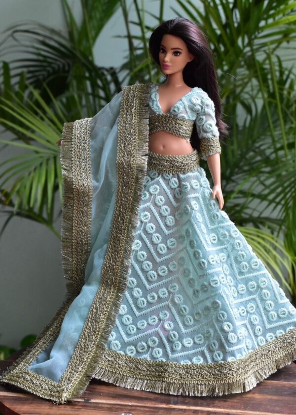 Lehenga for curvy doll