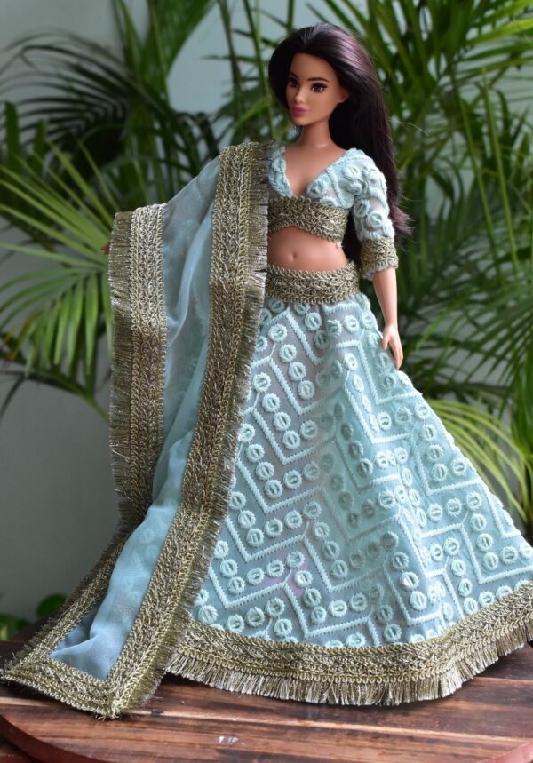 Lehenga for curvy doll