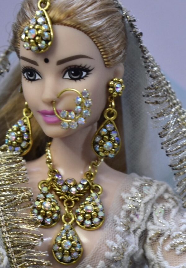 Indian bridal jewellery for dolls