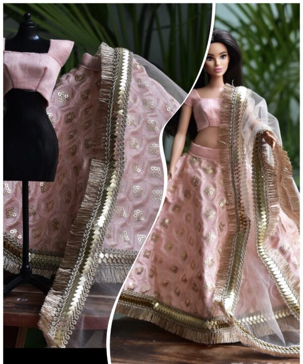 Festive lehenga for curvy doll
