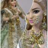 Indian wedding lehenga for curvy doll