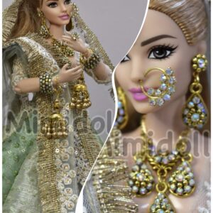 Indian wedding lehenga for curvy doll