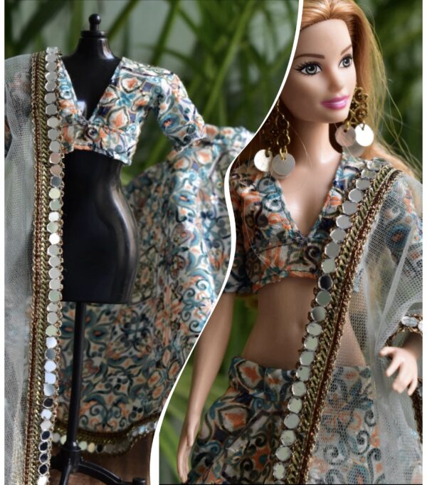 Lehenga for doll