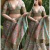 Saree for a curvy doll