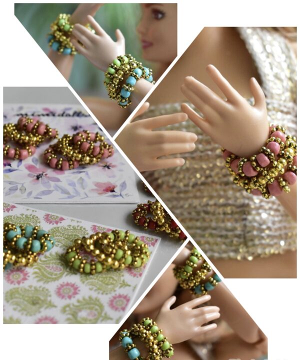 Indian bangles | doll bracelet | set of 4 | doll accessories