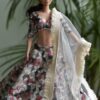 Printed cotton Indian lehenga for doll