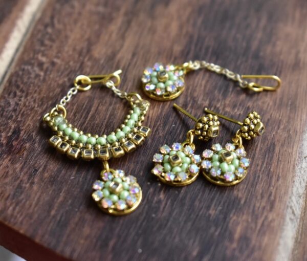 Indian bridal jewellery for doll