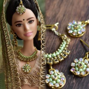 Indian bridal jewellery for doll