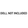White and red Indian lehenga for doll