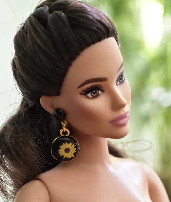 Earrings for doll | doll jewellery | set of 6