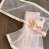 Pink tulle saree for curvy Barbie doll