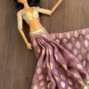 Indian bridal saree for Barbie doll